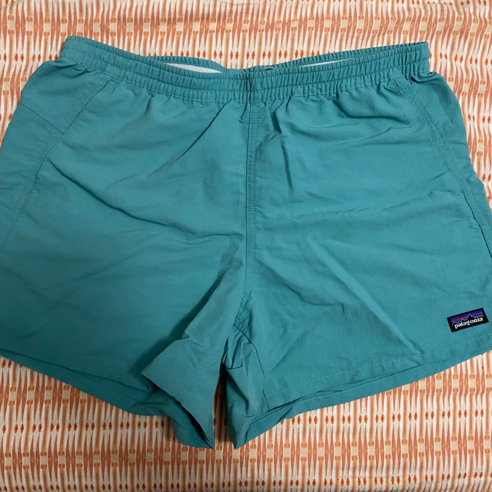 Teal Patagonia Baggies